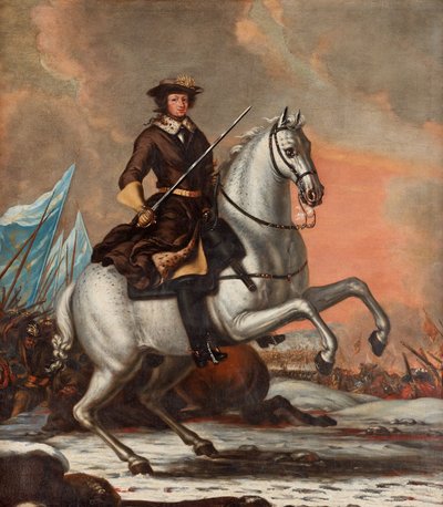Carlos XI, 1655-1697, rey de Suecia de David Klöcker Ehrenstrahl