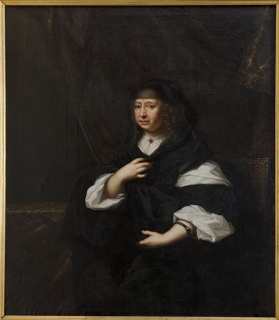 Retrato de la Princesa María Isabel de Sajonia (1610-1684), Duquesa de Holstein-Gottorp de David Klöcker Ehrenstrahl