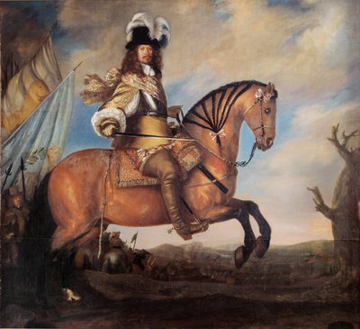 Retrato del mariscal de campo Carl Gustaf Wrangel 1613-1676, 1652 de David Klöcker Ehrenstrahl