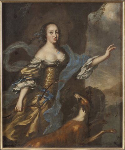 Princesa Anna Dorothea de Holstein-Gottorp de David Klöcker Ehrenstrahl