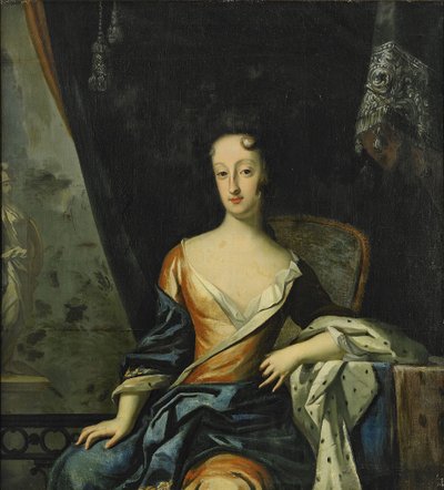 Retrato de Ulrika Eleonora 1688-1741, Reina de Suecia de David Krafft von