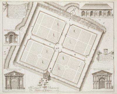 Hortus Botanicus, El Jardín de la Física, Oxon, de 