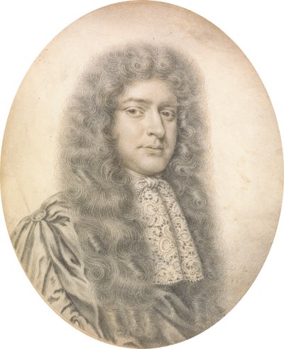 Retrato de un caballero de David Loggan