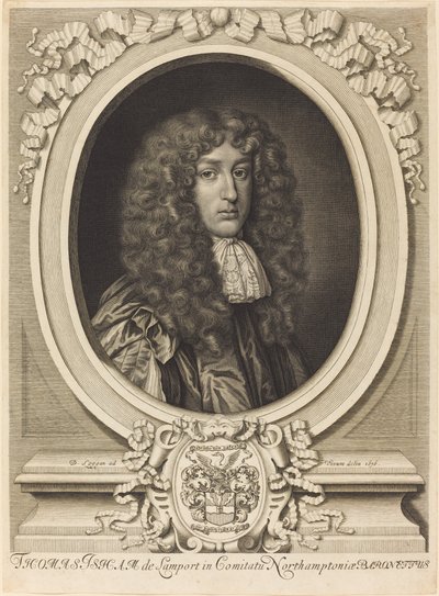 Sir Thomas Isham de David Loggan