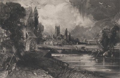 Un Molino, 1832 de David Lucas