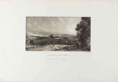 Puesta de sol otoñal de David Lucas