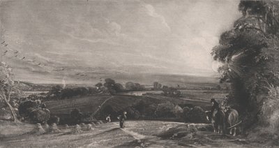 Atardecer otoñal, 1830 de David Lucas