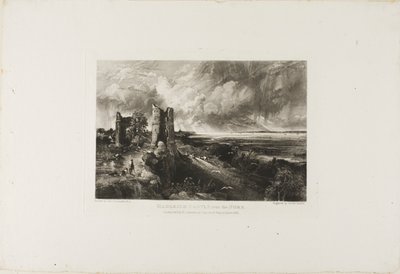 Castillo de Hadley, cerca del Nore de David Lucas