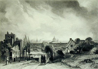 Cabaña de Sir Richard Steele, Hampstead Road de David Lucas