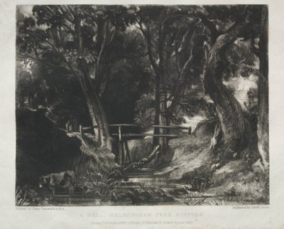 Varios Sujetos de Paisaje, Característicos del Escenario Inglés de Imágenes..., 1830 de David Lucas