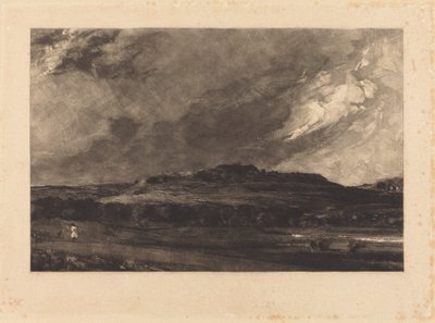 Old Sarum de David Lucas after John Constable