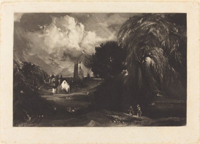 Stoke-by-Neyland de David Lucas after John Constable