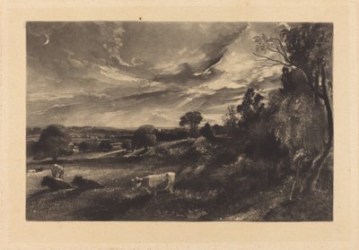 Tarde de Verano de David Lucas after John Constable