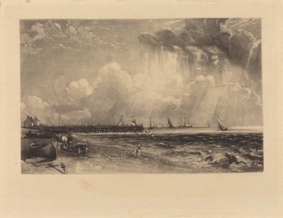 Yarmouth, Norfolk de David Lucas after John Constable