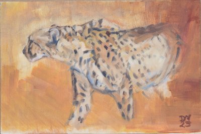 Chita, 2021 (óleo sobre lienzo) de David Mayer