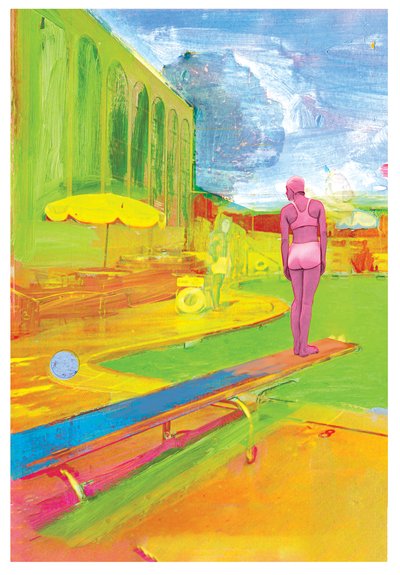 La piscina verde de David McConochie