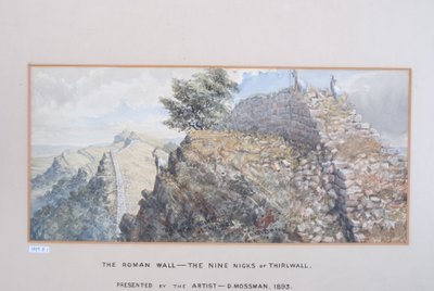 El muro romano - Los nueve picos de Thirlwall de David Mossman