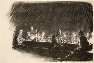Un lío del Royal Flying Corps, ilustración de 