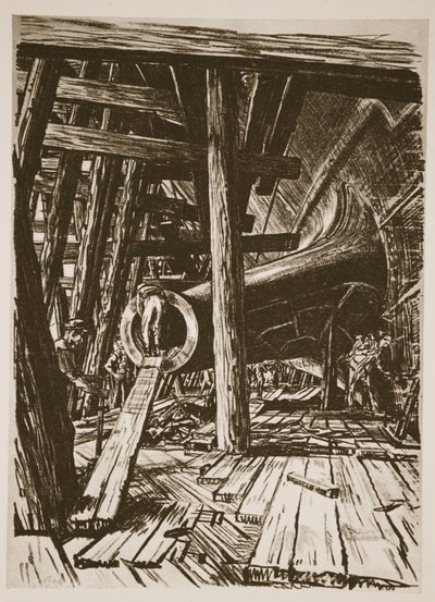 Un soporte de eje, ilustración de 