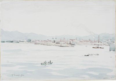 Palermo (lápiz y acuarela sobre papel) de David Muirhead Bone