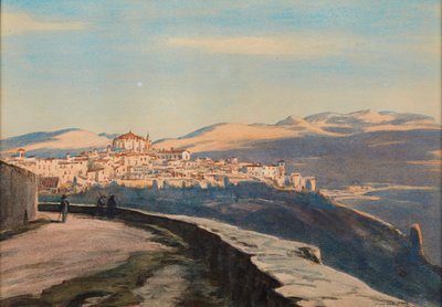 Ronda (acuarela) de David Muirhead Bone