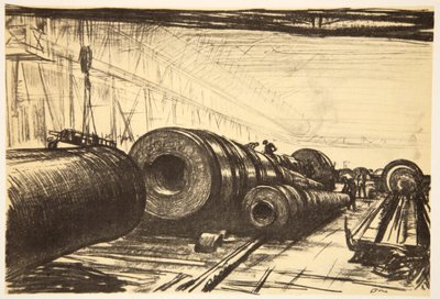 Algunos grandes cañones, ilustración de 