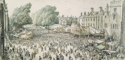 Feria de St. Giles, Oxford de David Muirhead Bone