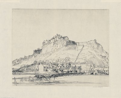 Castillo de Stirling de David Muirhead Bone