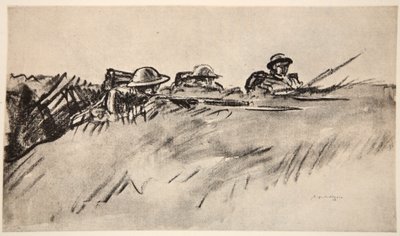 Soldados galeses, ilustración de 