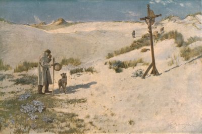 La cruz en las dunas de David Murray