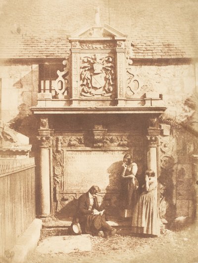 Edimburgo. Cementerio de Greyfriars, 1843-47 de Hill and Adamson