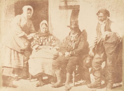 Familia de Newhaven, 1843-47 de Hill and Adamson