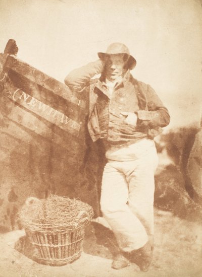 Pescador de Newhaven, 1843-47 de Hill and Adamson