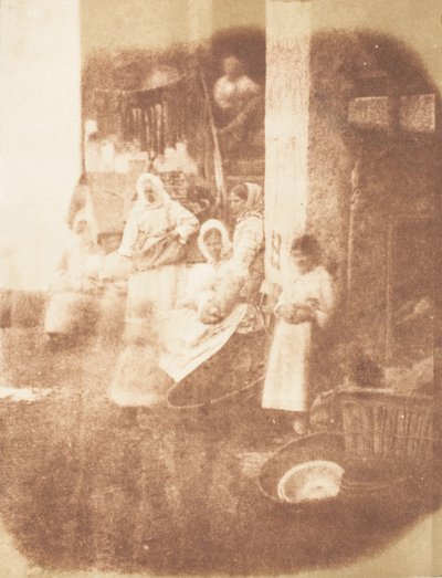 Pescadoras de Newhaven, 1843-47 de Hill and Adamson