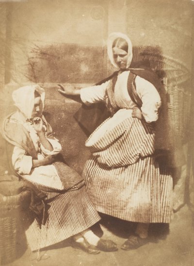Pescaderas de Newhaven, 1843-47 de Hill and Adamson