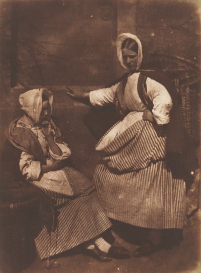 Pescadoras de Newhaven, ca. 1845 de Hill and Adamson