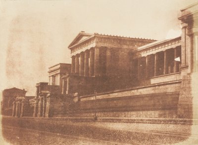 Antigua Escuela Real, Calton Hill, Edimburgo. Creadores: David Octavius Hill, Robert Adamson, Hill & Adamson de Hill and Adamson