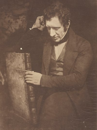 Retrato de James Nasmyth, c. 1844, impreso 1890 de Hill and Adamson