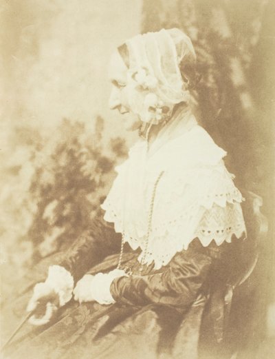 Retrato de la Sra. Rigby, 1844 de Hill and Adamson
