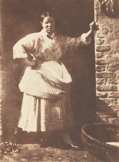 Una pescadora de Newhaven, 1844 de David Octavius Hill, Robert Adamson