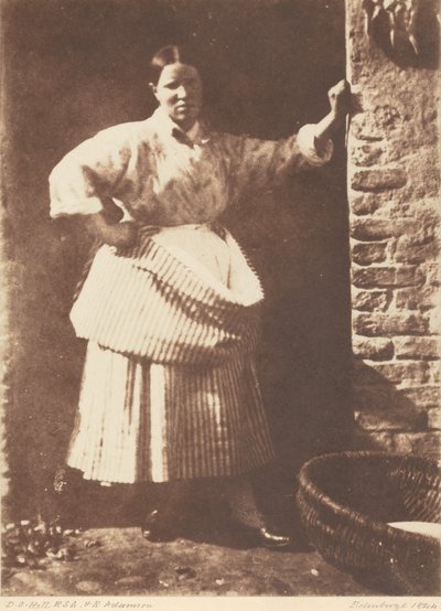 Una pescadora de Newhaven,1844 (foto) de David Octavius Hill