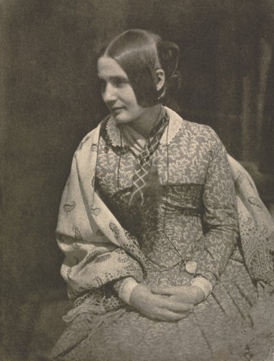 Camera Work: Dama con vestido floreado, 1912 de David Octavius Hill