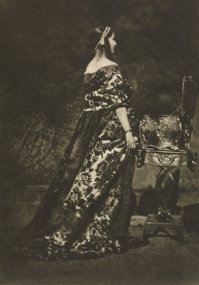 Camera Work: Retrato - El Vestido y el Cofre, 1909 de David Octavius Hill