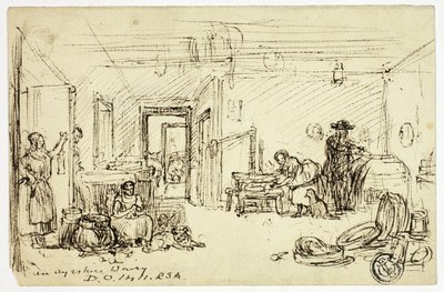 En Ayrshire Dairy de David Octavius Hill