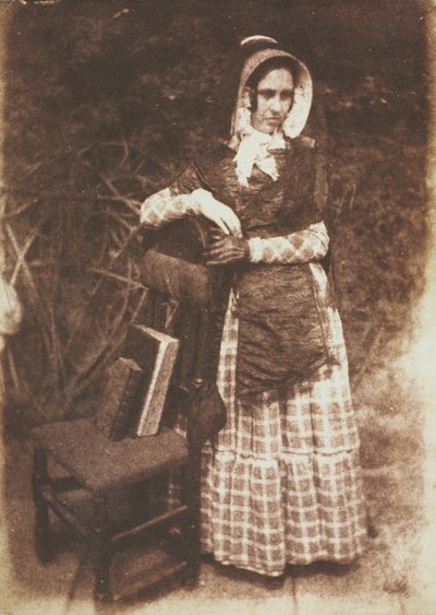 Mujer desconocida, c. 1844 de David Octavius Hill