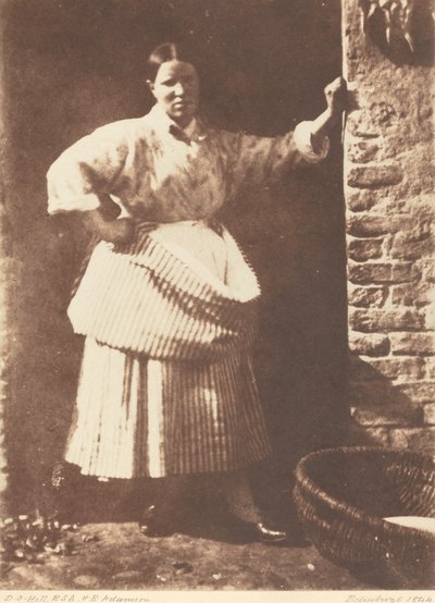 Una Pescadora de Newhaven de David Octavius Hill and Robert Adamson