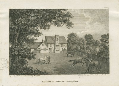 Casa Boscobel: grabado de David Parkes