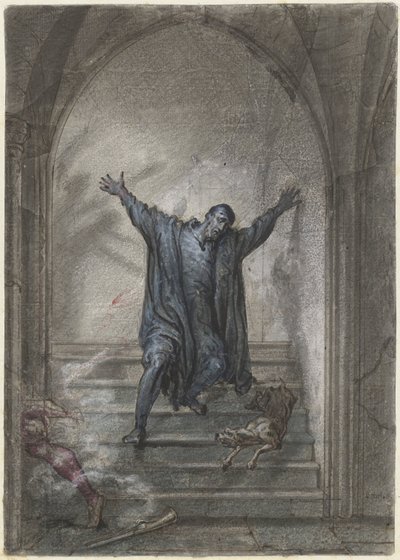 El asesinato de Guillermo de Orange de David Pièrre Giottino Humbert de Superville