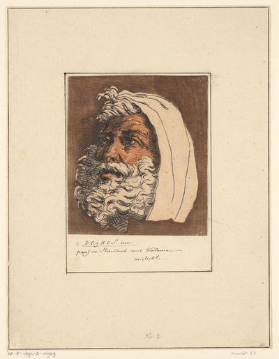 Cabeza de un anciano de David Pièrre Giottino Humbert de Superville