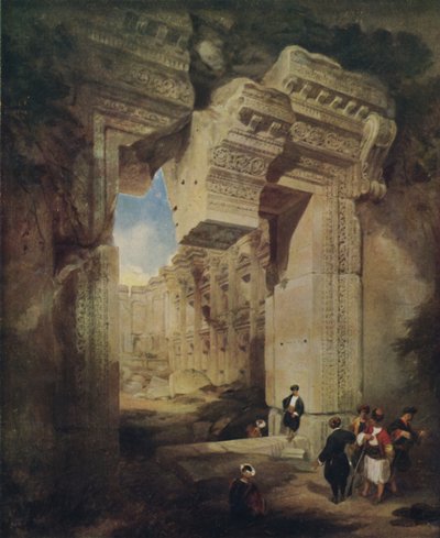 Baalbec, 1841, 1922 de David Roberts